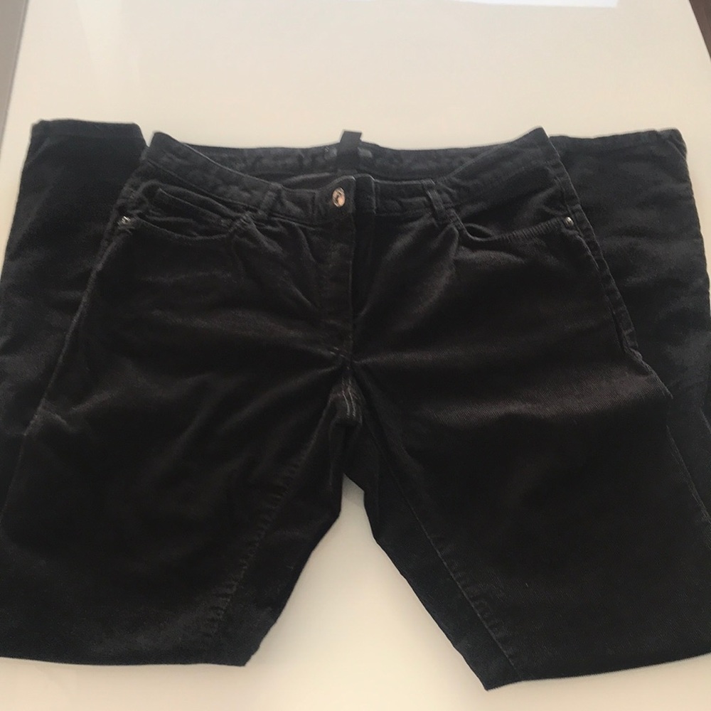H&M  corduroy zip leg jeans!